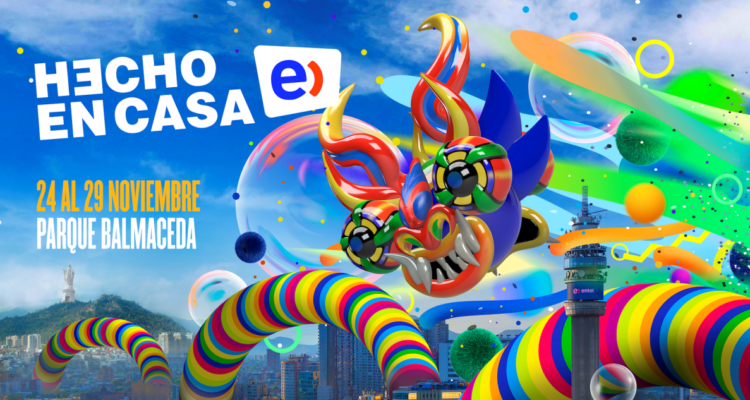 Festival Hecho en Casa Entel vuelve a tomarse las calles de Santiago