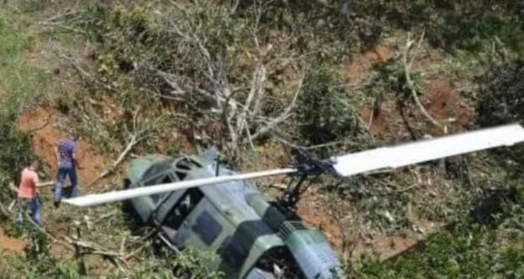 Muere piloto de helicóptero que cayó en la zona cordillerana de San Clemente
