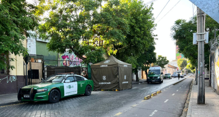 Baleado en Santiago
