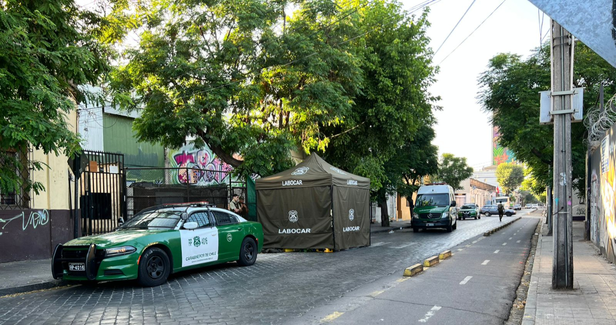 Baleado en Santiago