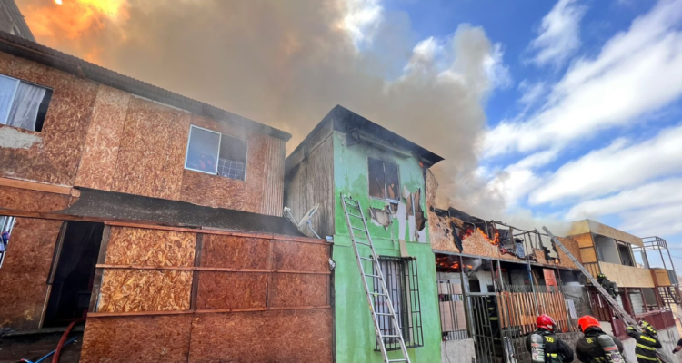 incendio en Antofagasta