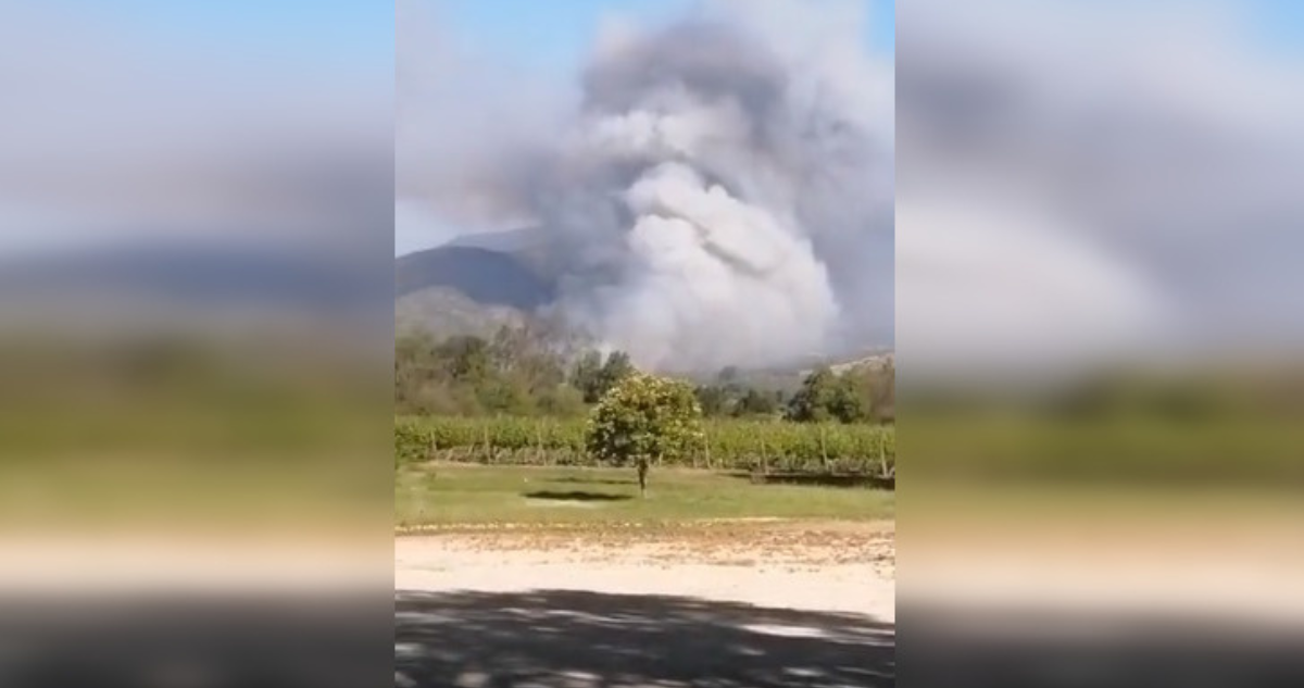 incendio forestal Melipilla