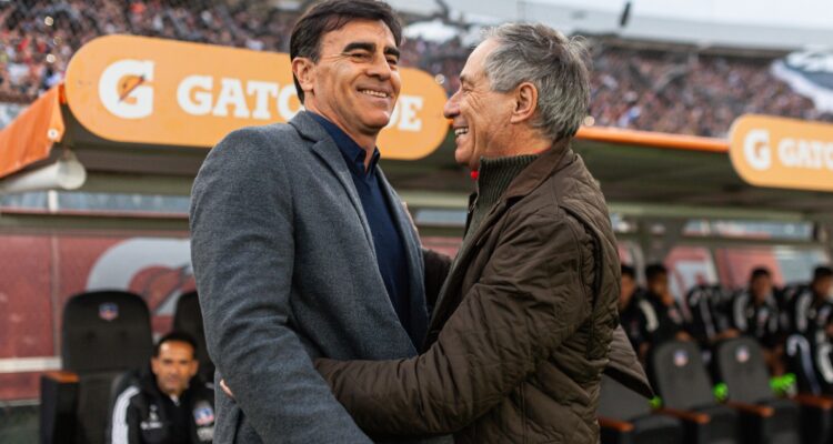 Gustavo Quinteros y Ariel Holan