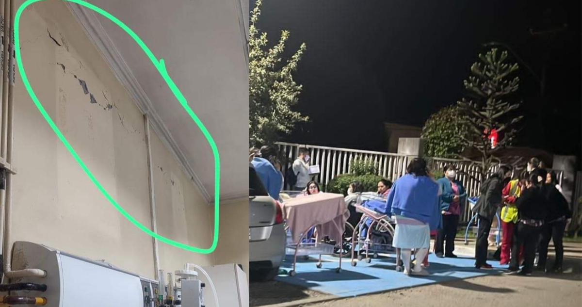Sismo en Lebu dejó daños menores en infraestructura de hospitales