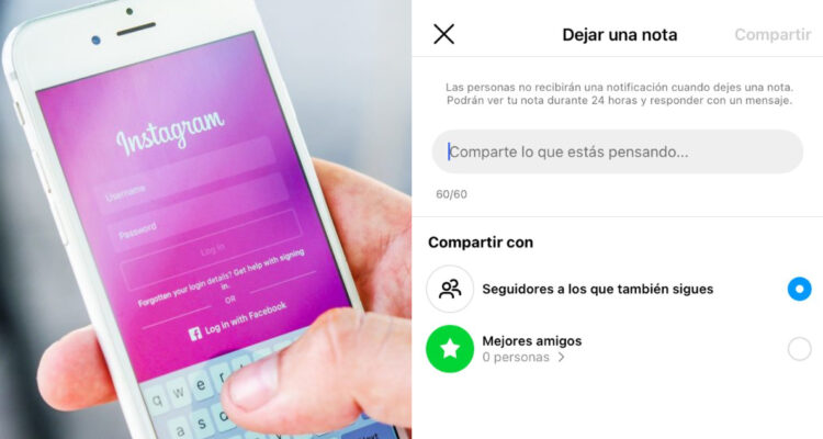 Ultima actualización de Instagram incluye “notas”