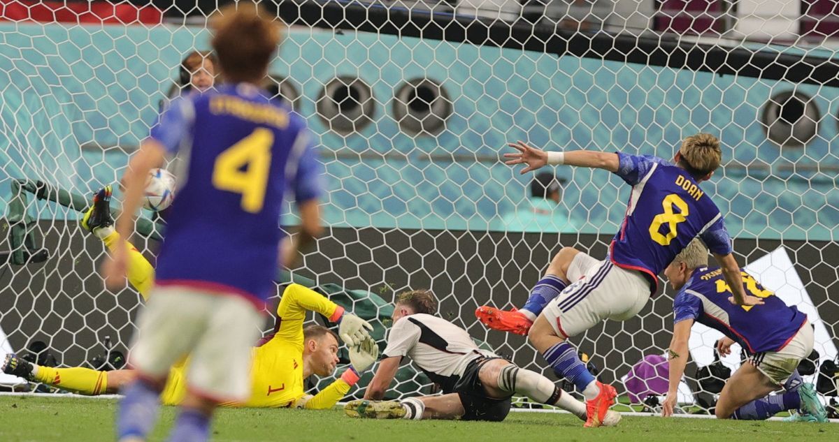 Alemania vs Japón.