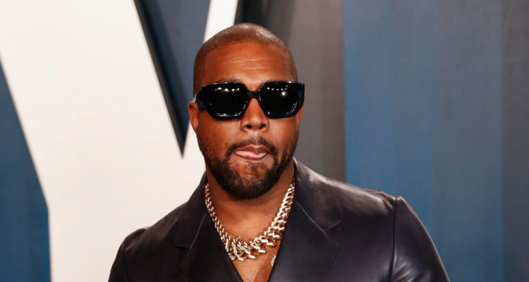 Kanye West en una premiación