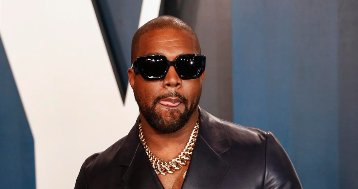 Kanye West en una premiación