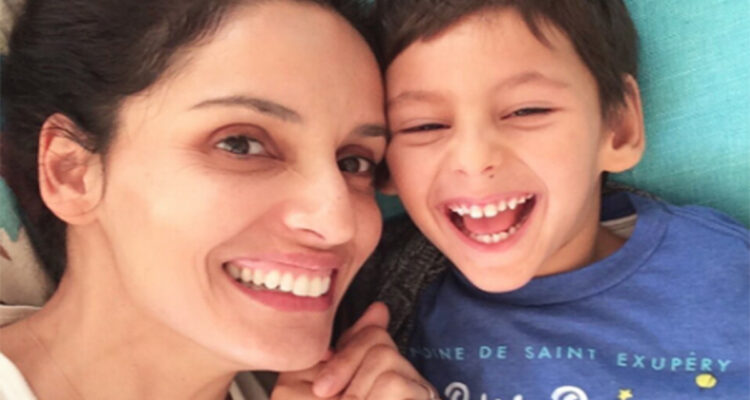 Leonor Varela y su hijo Matteo