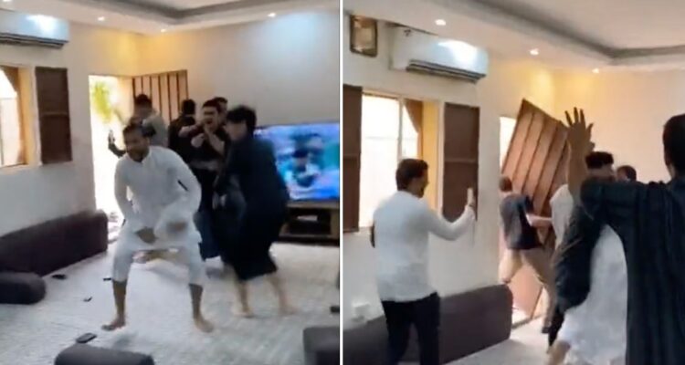 El loco festejo en hogar de Arabia Saudita tras gol a Argentina