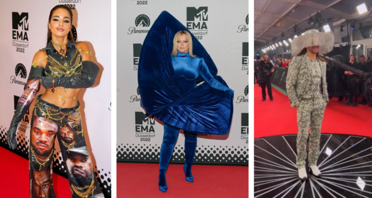 Noa Kirel, Bebe Rexha y Riccardo Simonetti entre los looks más extravagantes de los MTV EMA 2022
