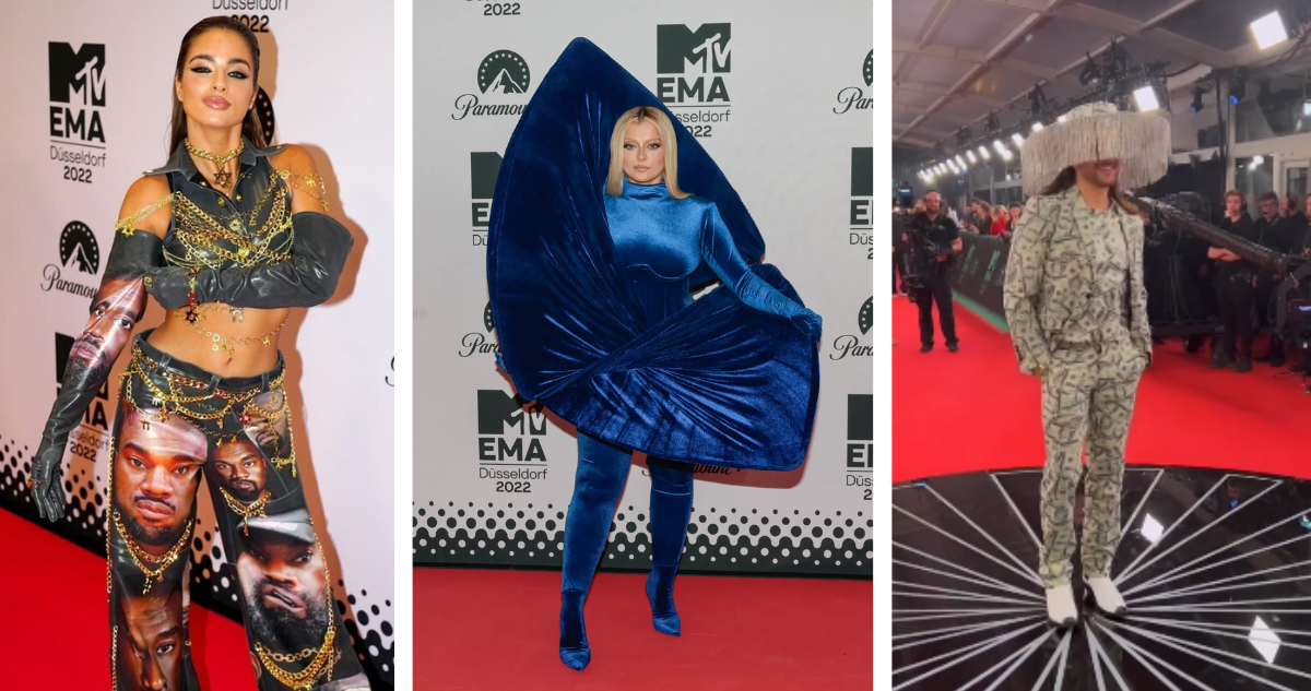 Noa Kirel, Bebe Rexha y Riccardo Simonetti entre los looks más extravagantes de los MTV EMA 2022