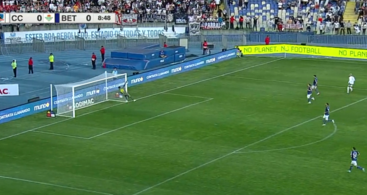 Colo Colo vence al Real Betis en Concepción.