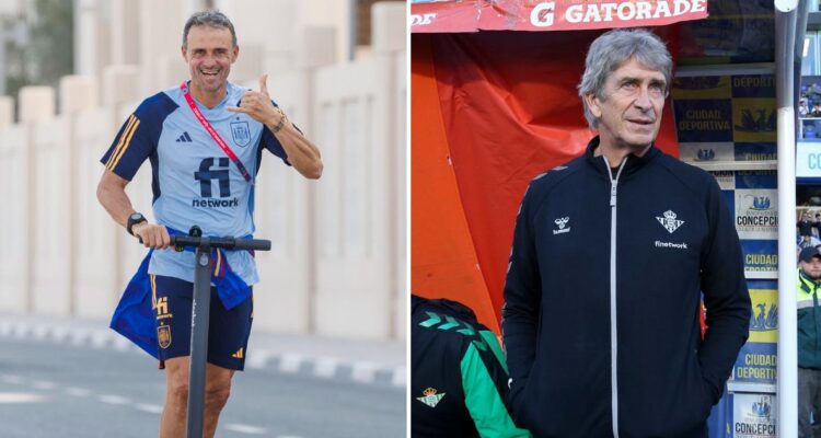 Luis Enrique elogia en Qatar al Betis y a Manuel Pellegrini