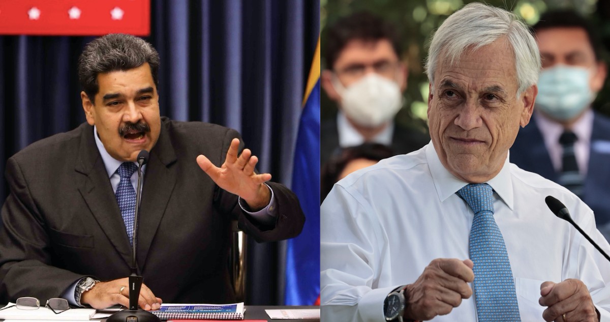 Maduro se lanza contra quienes lo califican de “dictador” y alude a Sebastián Piñera
