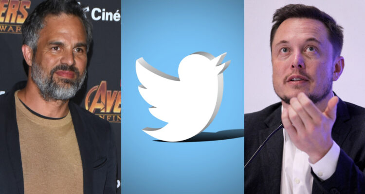 Mark Ruffalo y Elon Musk
