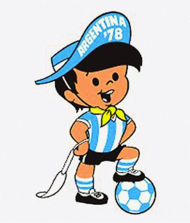 Gauchito, la mascota oficial del Mundial de Argentina 78