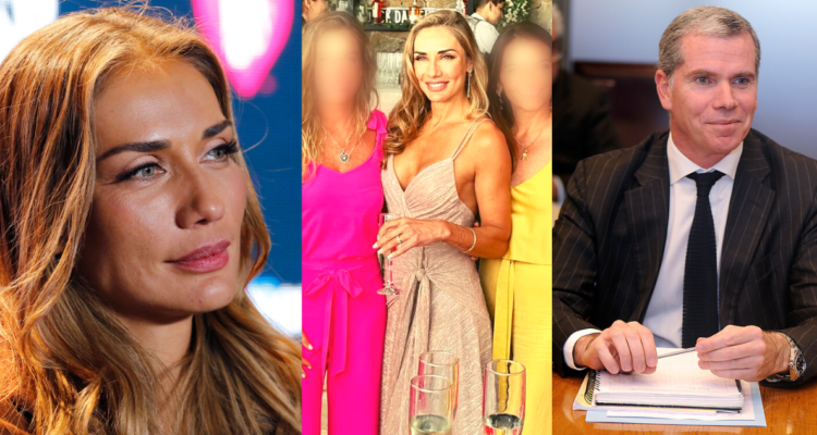 Carola de Moras y Felipe Bulnes. La animadora y el ex ministro contrajeron matrimonio