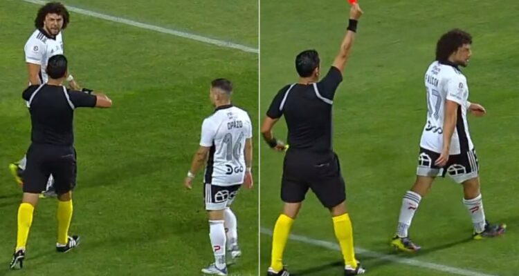 Maximiliano Falcón y su expulsión ante River Plate