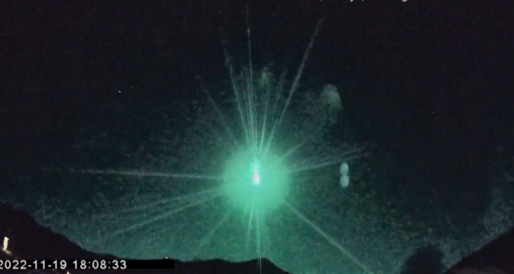 Captura de meteorito en los cielos de Noruega