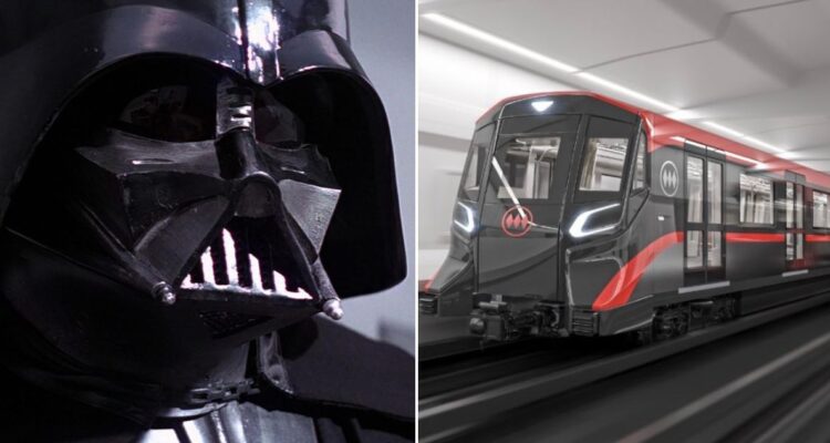 “Tienen un aire a Darth Vader”: Metro de Santiago presenta los trenes de la futura Línea 7