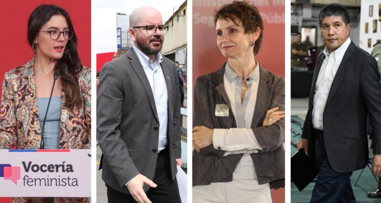 Ministros y subsecretarios más conocidos según Cadem