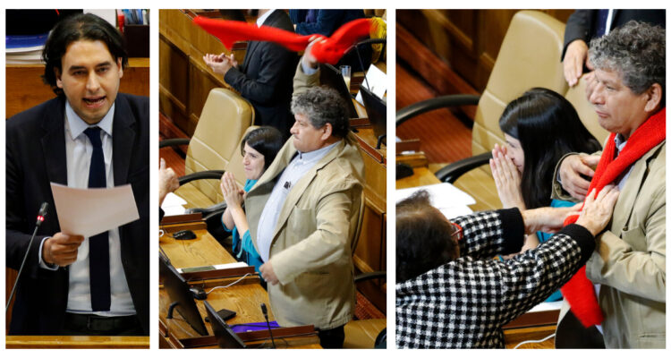 La furia de Alinco durante primer discurso de Mirosevic como presidente de la Cámara