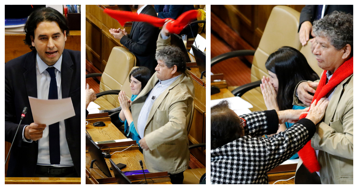 La furia de Alinco durante primer discurso de Mirosevic como presidente de la Cámara