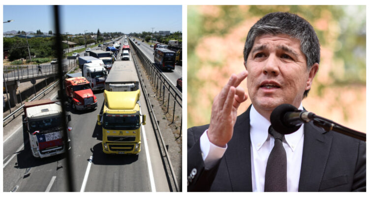 Monsalve no descarta utilizar Ley de Seguridad del Estado contra camioneros movilizados