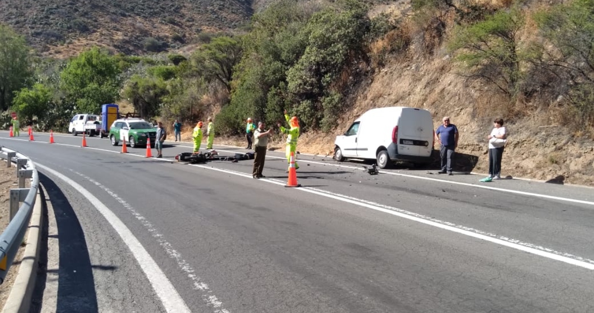 Motociclista muere tras colisión en cuesta la dormida en Olmué
