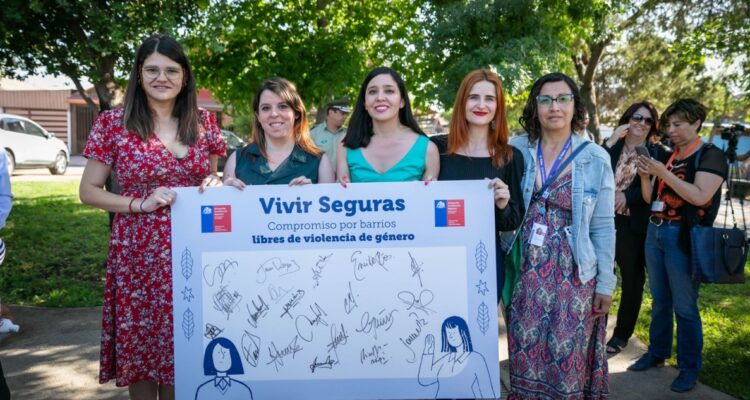 Gobierno promueve la Campaña Vivir Seguras con Barrios Libres de Violencia de Género: 21 municipios firman el compromiso
