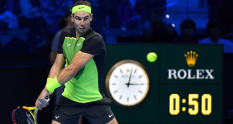 Rafael Nadal queda prácticamente eliminado del Torneo de Maestros en Turín.