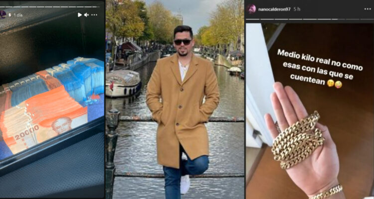 Nano Calderon explica por qué muestra dinero en redes