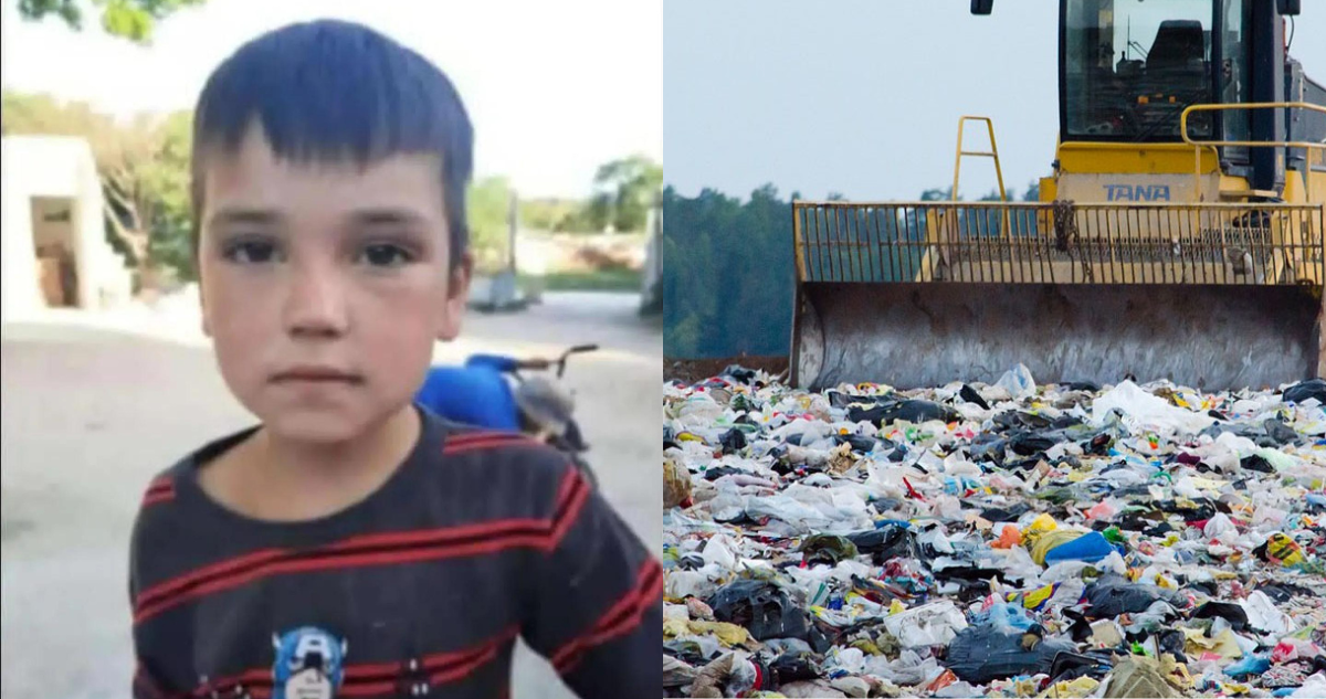 Niño muere en vertedero