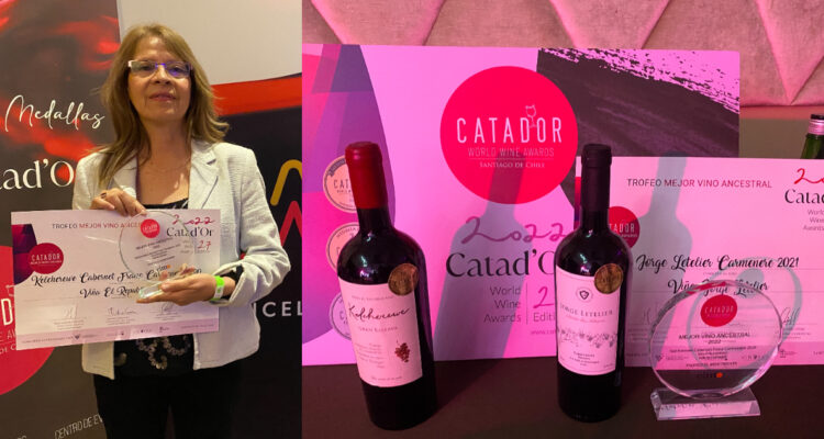 Padre e hija son premiados por el mejor vino ancestral en el Catad’ Or 2022