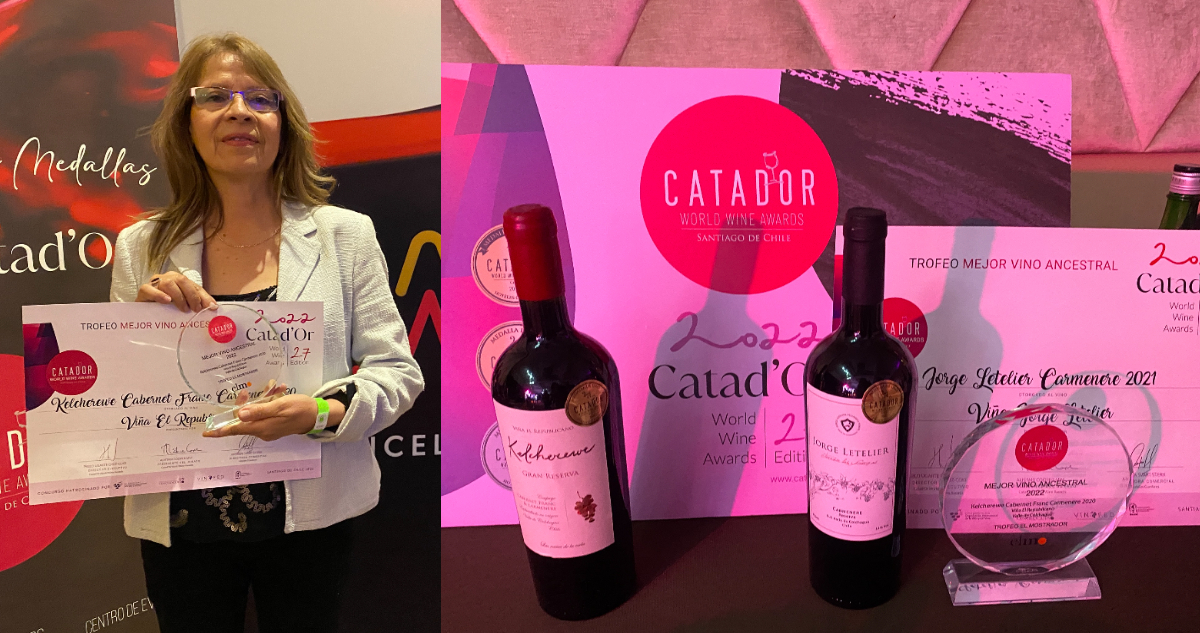 Padre e hija son premiados por el mejor vino ancestral en el Catad’ Or 2022