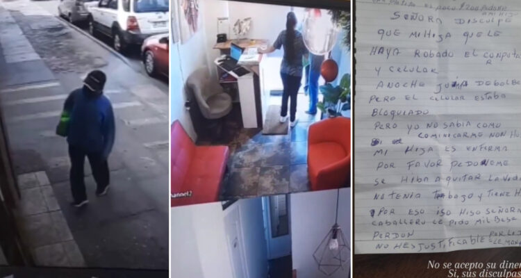Afligido papá devuelve artículos que robó hija y escribe carta de disculpa: “Por favor, perdóneme”