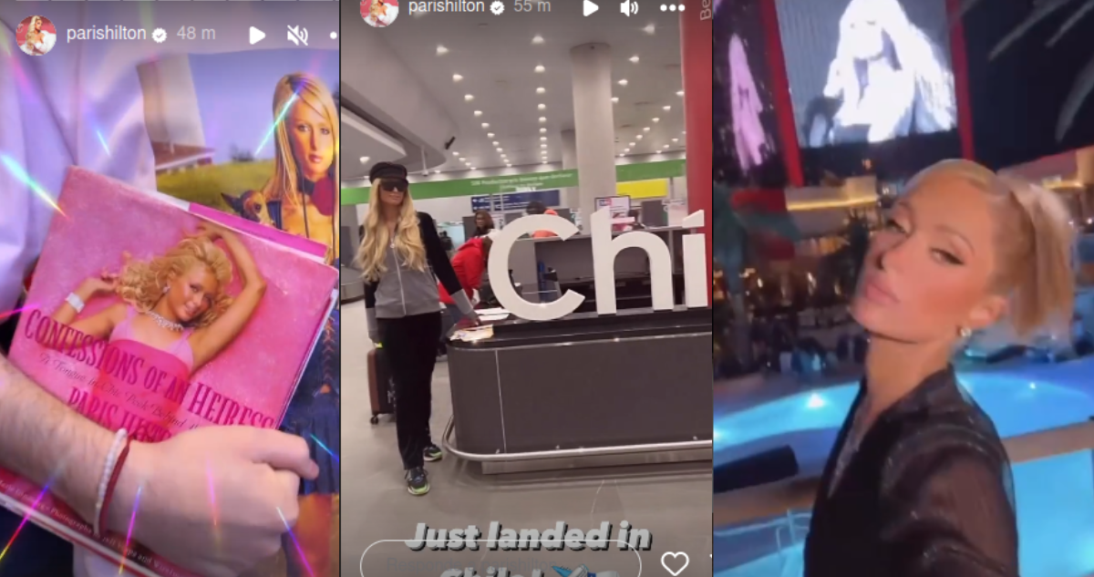 Paris Hilton en Chile