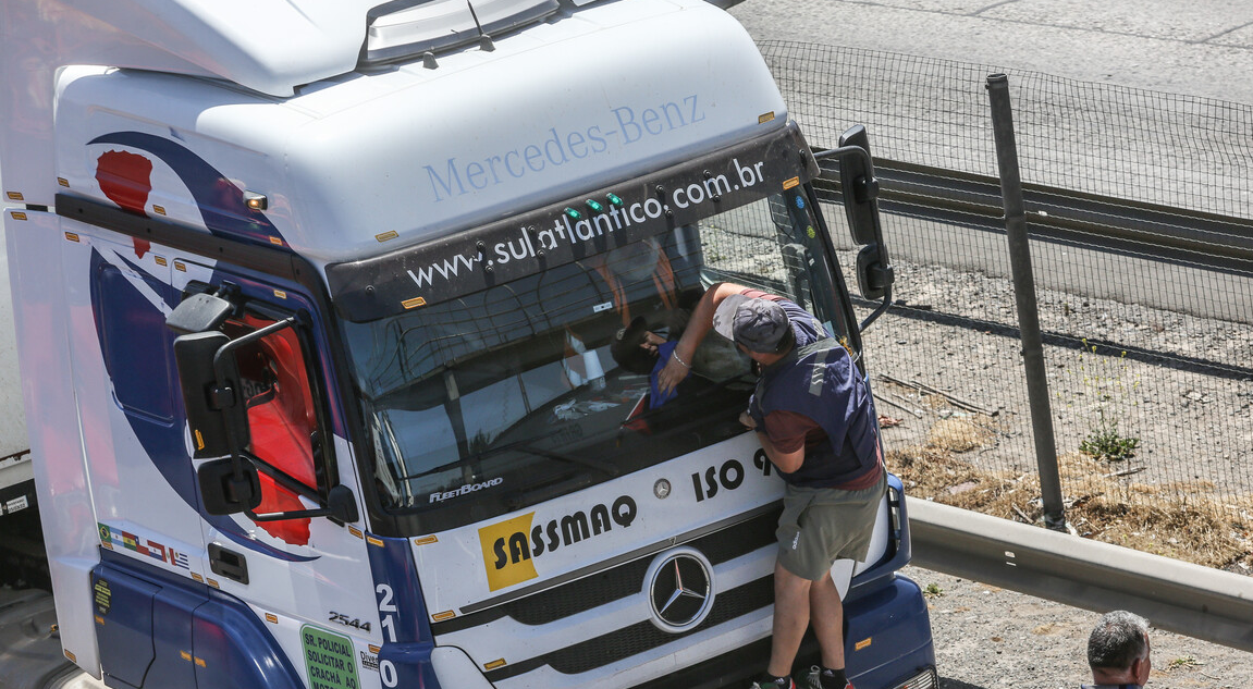 paro de camioneros