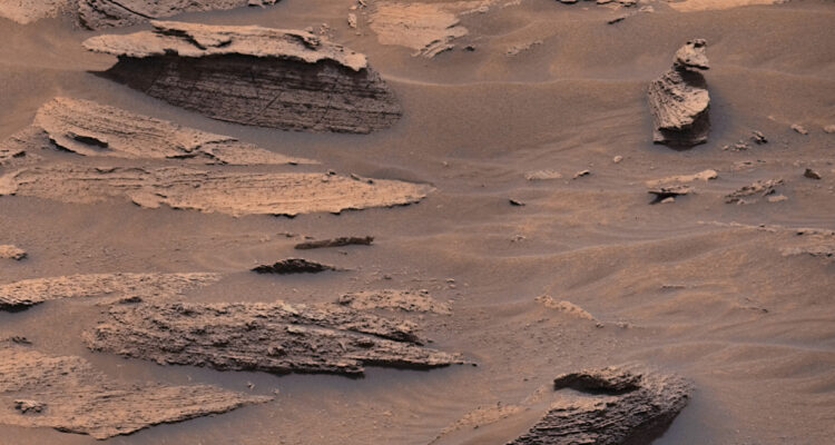 Rover Curiosity encontró un pato en Marte