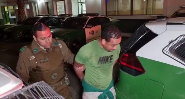 Persecución policial tras robo en servicentro dejó un detenido en la zona sur de la capital