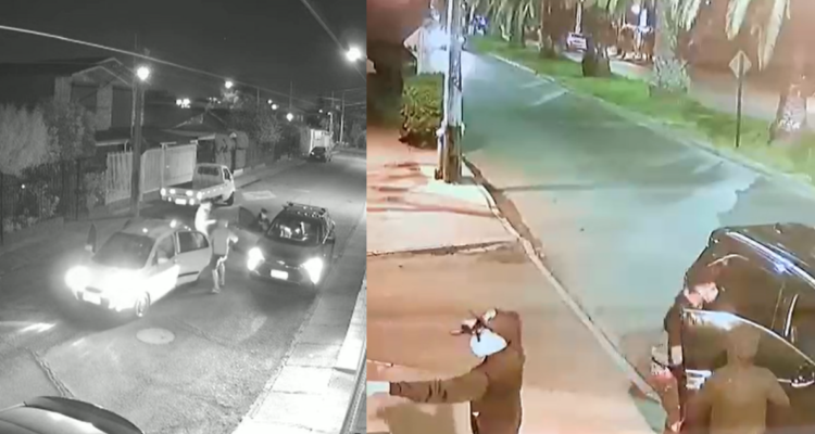 Investigan dos portonazos con minutos de diferencia en Maipú