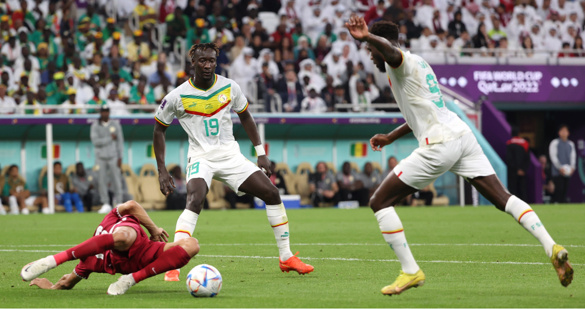 El grosero error en el gol de Senegal ante Qatar.