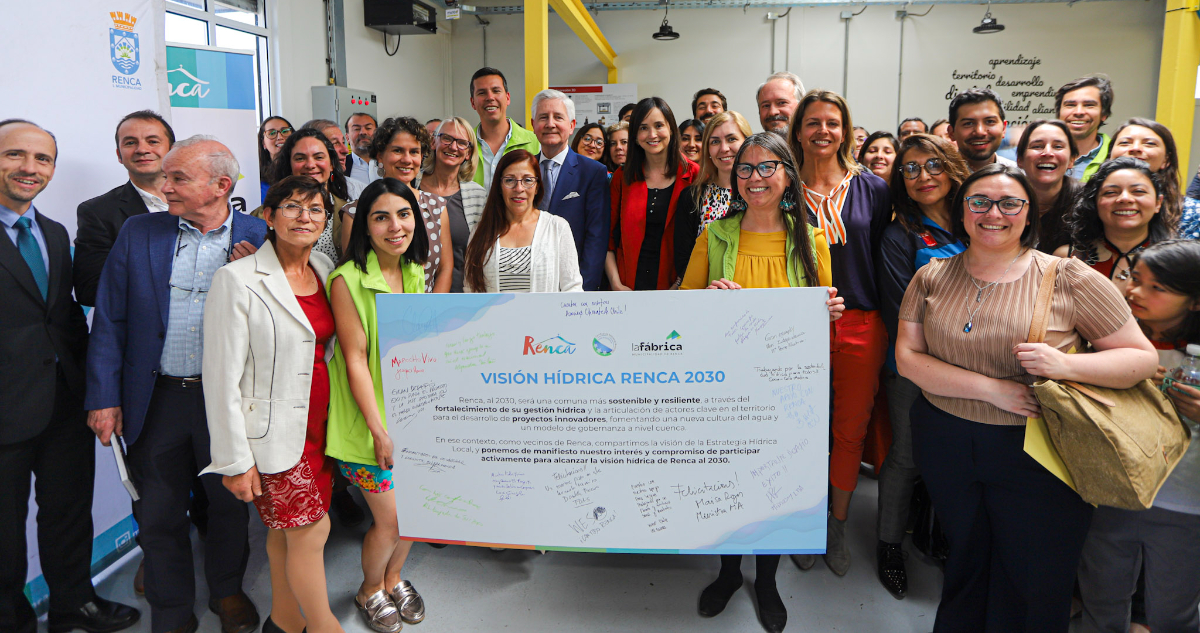 Lanzamiento de estrategia hídrica en Renca