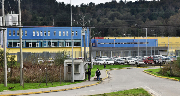 Cárcel de Valdivia, desde donde fueron devueltos reos presuntamente ligados a Tren de Aragua