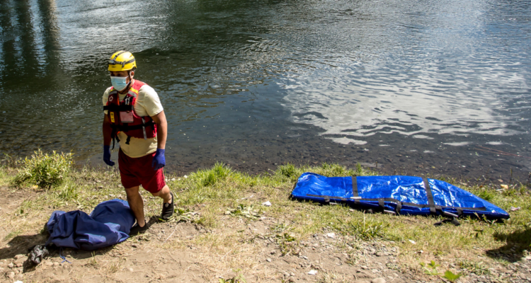 río Quepe cadáver