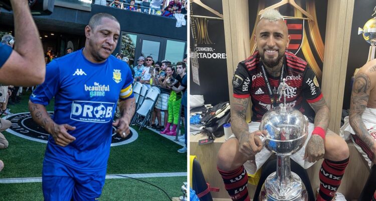 Roberto Carlos le paró los carros a Arturo Vidal por provocaciones al Real Madrid.