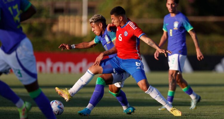 La Roja Sub 20 logra triunfazo sobre Brasil pensando en el Sudamericano