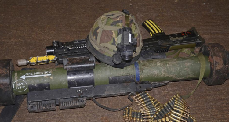 El potente misil antitanque NLAW, de fabricación británica.