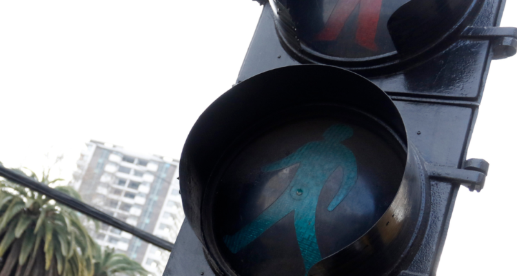 semáforos centro Los Ángeles